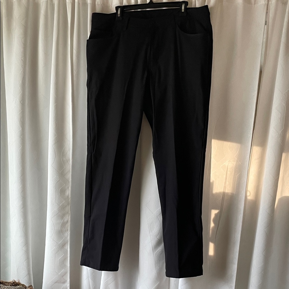 lululemon athletica Men's Black Dress Pants